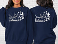 Perfect for Muslim women, Arabic speakers, Islamic fashion lovers, students, mothers, daughters, sisters, wives, and anyone who appreciates personalised Arabic calligraphy clothing. This custom Arabic name sweatshirt appeals to women seeking meaningful personalised apparel, modest fashion, Islamic clothing, elegant butterfly designs, and premium quality custom garments with cultural significance.