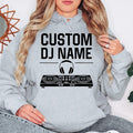 Searching for a thoughtful gift for a DJ or music producer? This personalised hoodie makes an excellent present for birthdays, Christmas, Father's Day, Mother's Day and special occasions. Featuring a custom DJ name with controller artwork, every premium hoodie is professionally printed in the UK by TeezoraPrints.