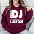 Create your own personalised Official DJ Heartbeat Hoodie by adding any name beneath the bold DJ design. Featuring a stylish heartbeat waveform and premium-quality fabric, this hoodie offers warmth, comfort and standout style for DJs, producers and music lovers. Professionally printed in the UK by TeezoraPrints with vibrant, long-lasting print quality.