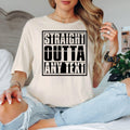 Unisex personalised t shirt suitable for men, women, teenagers, students, business owners, sports teams, friendship groups and families. This custom text shirt is designed for anyone looking for unique personalised clothing that reflects their personality, humour, interests or branding requirements.