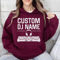 Stand out with this personalised DJ hoodie featuring your custom DJ name and modern controller artwork. Soft premium fabric, relaxed unisex fit and professional printing make it perfect for performances, festivals and daily wear. Every hoodie is made to order and professionally printed in the UK by TeezoraPrints.
