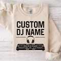 Searching for a thoughtful gift for a DJ or music producer? This personalised sweatshirt makes an excellent present for birthdays, Christmas and special occasions. Featuring a custom DJ name with controller artwork, every premium sweatshirt is professionally printed in the UK by TeezoraPrints.
