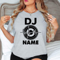 Perfect for DJ performances, music festivals, recording studios, club nights, rehearsal sessions, private events, concerts and casual everyday wear. This personalised DJ shirt combines comfort and modern style, while every premium t-shirt is professionally printed in the UK by TeezoraPrints using premium-quality materials.