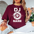 Stand out with this personalised DJ shirt featuring your custom DJ name and heartbeat turntable design. The premium cotton fabric, relaxed unisex fit and professional print make it the perfect choice for DJs, performers and music lovers. Every order is made to order and professionally printed in the UK by TeezoraPrints.