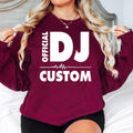 Create your own personalised Official DJ Heartbeat Sweatshirt by adding any name beneath the bold DJ design. Featuring a modern heartbeat waveform and premium-quality fabric, this crewneck delivers comfort, warmth and standout style for DJs, producers and music lovers. Professionally printed in the UK by TeezoraPrints with durable, long-lasting print quality.