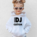 Perfect for DJ performances, nightclub events, music festivals, recording studios, concerts, rehearsal sessions, weekend outings and everyday casual wear. This personalised Official DJ Heartbeat Hoodie combines a custom name with a bold heartbeat design to create a premium music-inspired hoodie. Printed in the UK by TeezoraPrints using durable, high-quality printing.