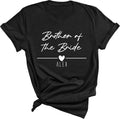 Personalised bridesmaid t shirts perfect for hen parties, bridal showers, wedding mornings, bridesmaid proposal events, bachelorette weekends, destination weddings, engagement celebrations and wedding photography sessions. A versatile bridal party clothing option suitable for every stage of the wedding journey.