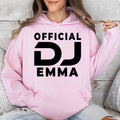 Looking for the perfect gift for a DJ? This personalised Official DJ hoodie is an excellent choice for birthdays, Christmas, Father's Day, Mother's Day and other special occasions. Featuring a custom DJ name, every premium hoodie is professionally printed in the UK by TeezoraPrints to create a unique personalised gift they'll love.