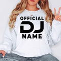 Perfect for DJ gigs, music festivals, studio sessions, nightclub events, rehearsal nights, private parties, travel days and casual everyday wear. This personalised Official DJ sweatshirt combines warmth, comfort and professional style, while every order is professionally printed in the UK by TeezoraPrints using premium-quality materials.