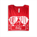 Bride Squad Matching Bachelorette T Shirts make a thoughtful gift for brides, bridesmaids, maid of honour, sisters, cousins, best friends, bridal party members, and wedding planners. Designed by Teezora Prints, this premium matching shirt collection is perfect for bridal showers, hen weekends, engagement parties, wedding mornings, birthdays, girls' holidays, and unforgettable celebrations before the big day.