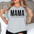 Personalised Mama T Shirt is designed for mothers who proudly wear their children's names close to their heart. Whether you're spending time with family, celebrating Mother's Day, travelling, shopping, relaxing at home, attending school events, or creating lasting family memories, this premium personalised tee from Teezora Prints perfectly reflects the love and joy of motherhood while offering comfort and timeless everyday style.