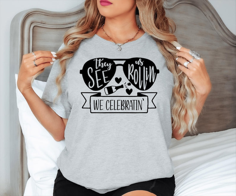 Bride Squad Matching Bachelorette T Shirts are designed for brides and their closest friends who want to celebrate every wedding milestone together. Whether you're travelling for a hen weekend, enjoying a spa retreat, celebrating at a bridal brunch, taking wedding photos, or dancing the night away, this premium matching collection from Teezora Prints delivers exceptional comfort, stylish coordinated fashion, and unforgettable bridal party memories.
