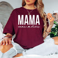 Personalised Mama T Shirt makes a thoughtful gift for mums, mothers, wives, grandmothers, stepmums, new mums, expecting mums, daughters, sisters, and loved ones celebrating motherhood. Designed by Teezora Prints, this premium personalised shirt is perfect for Mother's Day, birthdays, Christmas, baby showers, pregnancy announcements, push presents, family celebrations, and unforgettable personalised gifts.