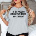 Funny sarcastic t shirt perfect for casual everyday wear, office parties, birthdays, family gatherings, weekend outings, holidays, barbecues, reunions, Christmas celebrations, and social events. The bold typography design and witty quote create a fun conversation starter while offering a comfortable fit and timeless style. Ideal for anyone who enjoys sarcastic humour, clever jokes, and making friends and family laugh.