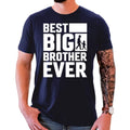 Comfortable big brother t shirt suitable for everyday wear, family outings, school events, holidays, family gatherings and casual occasions. The stylish design allows proud brothers to celebrate their important family role while enjoying a soft and comfortable t shirt suitable for regular use.