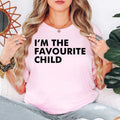 I'm The Favourite Child T Shirt is perfect for birthdays, family reunions, Christmas celebrations, Mother's Day, Father's Day, sibling parties, holidays, casual weekends, BBQs, family dinners, vacations, everyday casual wear, and special family occasions. Teezora Prints combines premium quality with a funny typography design that creates an instant conversation starter wherever you go.