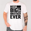 Best Big Brother Ever t shirt created to celebrate sibling relationships and family milestones. Featuring a touching design that highlights the connection between an older brother and younger sibling, this shirt is ideal for family events, baby announcements, sibling celebrations and memorable family moments.