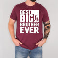 Big brother gift shirt suitable for boys, teenagers, young adults and proud older brothers. This sibling themed t shirt is perfect for families preparing for a new baby, pregnancy announcements and special family celebrations. A versatile design loved by brothers of all ages.