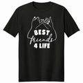 Best Friends 4 Life T Shirt is perfect for Friendship Day, birthdays, girls' weekends, holidays, sleepovers, school events, college life, vacations, family gatherings, matching outfit photos, casual everyday wear, celebrations, and unforgettable adventures. Teezora Prints combines premium quality with a meaningful friendship design that every best friend will love.