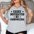 Ideal for gardening sessions, allotment visits, compost turning, outdoor work, garden centre shopping, farmers' markets, environmental events, eco fairs and casual everyday wear. This funny composting shirt combines comfort with personality, while every order is professionally printed in the UK by TeezoraPrints using premium-quality materials.